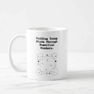 Guiding Young Minds Numerical Wonders Math Coffee Mug
