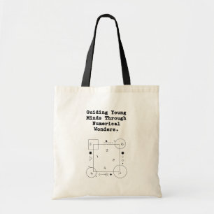 Guiding Young Minds Numerical Wonders Math Tote Bag