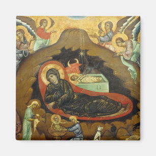 Guido of Siena - Nativity - Circa 1270 - Tempera o Magnet