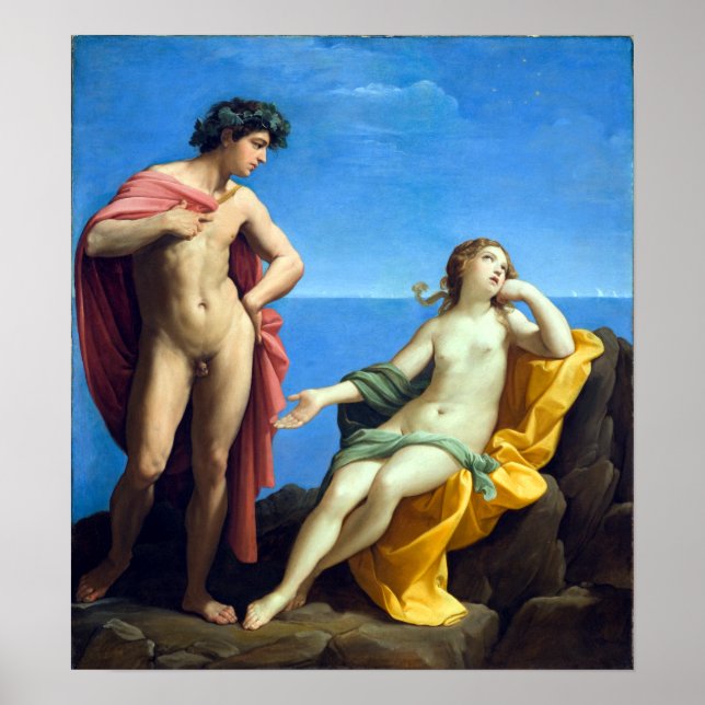 Guido Reni Bacchus and Ariadne Poster (Front)