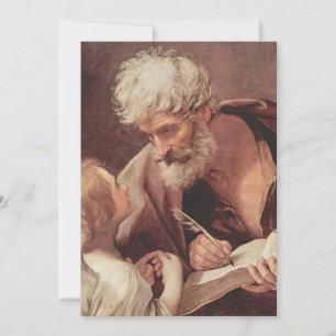 Guido Reni - Saint Matthew the Evangelist and an A Invitation
