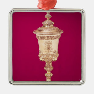 Guild cup metal ornament