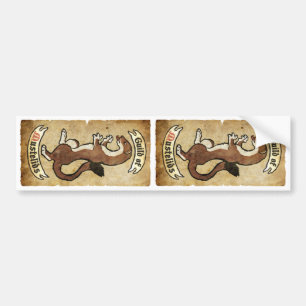 Guild of Mustelids Bumper Sticker