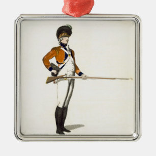 Guildhall Light Infantry Volunteer, plate 33 from Metal Tree Decoration