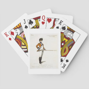 Guildhall Light Infantry Volunteer, plate 33 from Playing Cards