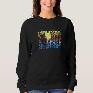 Guilford Connecticut Beach Ct Beach Bum Us Cities Sweatshirt