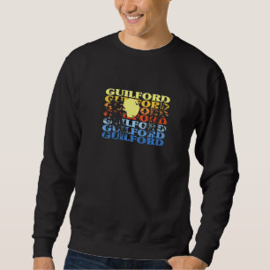Guilford Connecticut Beach Ct Beach Bum Us Cities Sweatshirt