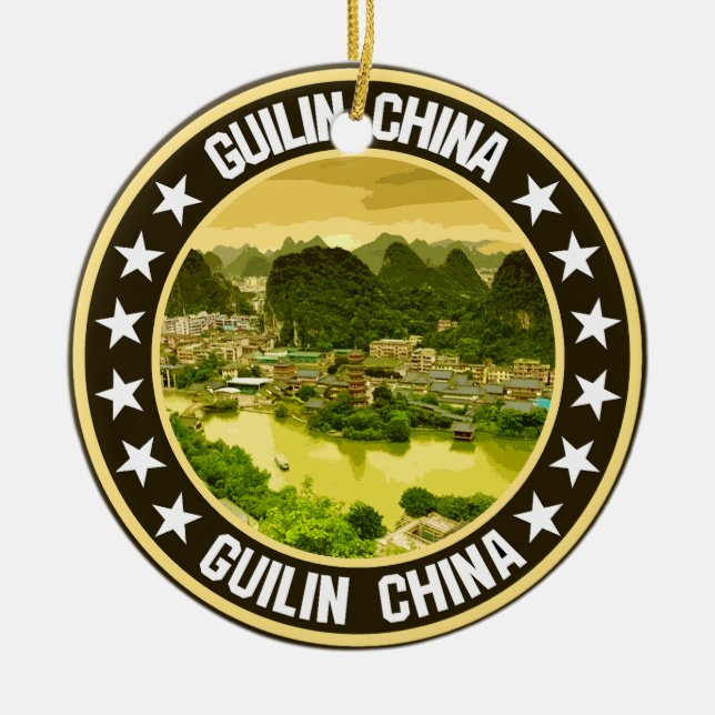 Guilin                                             ceramic ornament (Front)