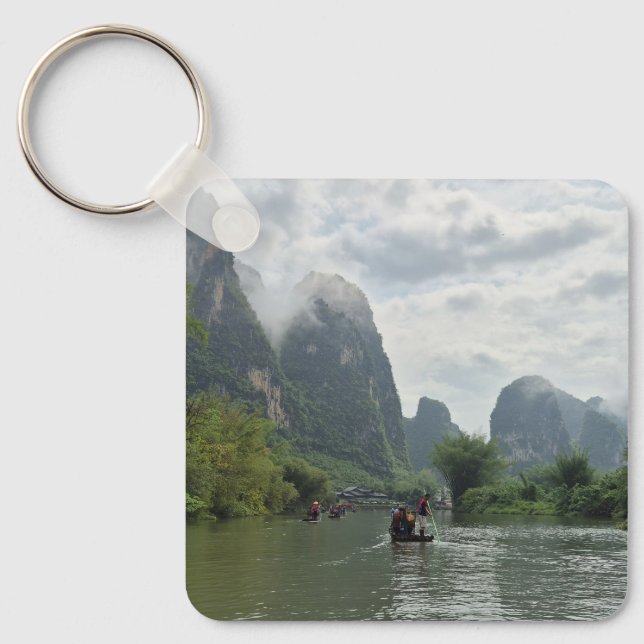 Guilin, China 2 sided Keychain (Front)