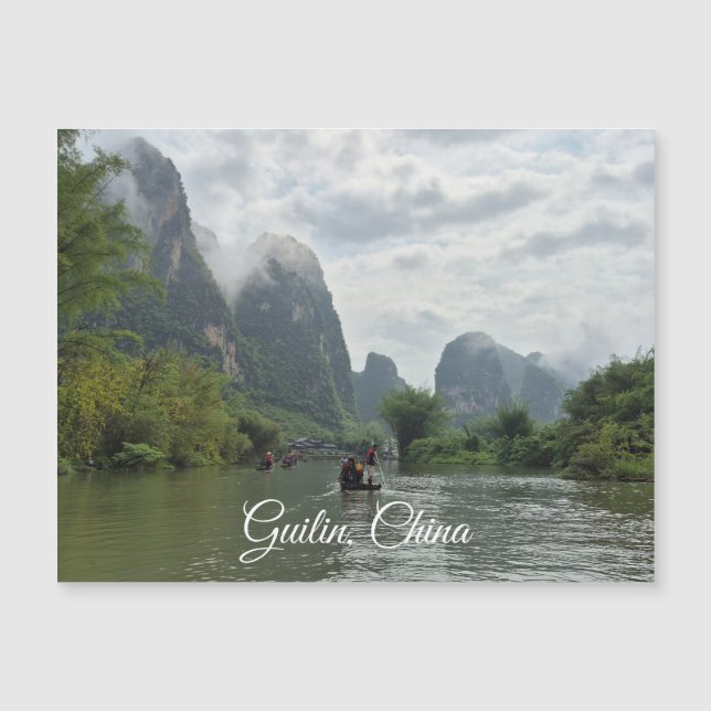 Guilin, China Magnet Card (Front)
