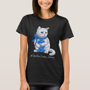 Guillain Barre Syndrome Awareness Month Blue Ribbo T-Shirt