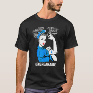 Guillain Barre Syndrome Warrior Unbreakable Awaren T-Shirt