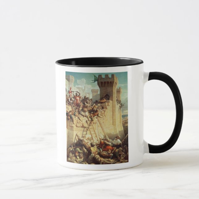 Guillaume de Clermont defending Ptolemais Mug (Right)
