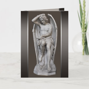 Guillaume Geefs Lucifer CC0284 Greeting Card