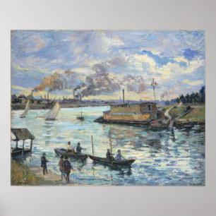 Guillaumin - River Scene Poster