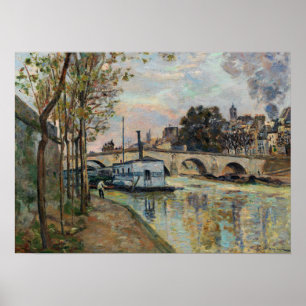 Guillaumin - The Seine In Paris 1874 Poster