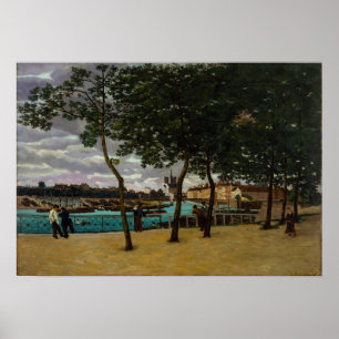 Guillaumin - View Of The Seine Paris Poster