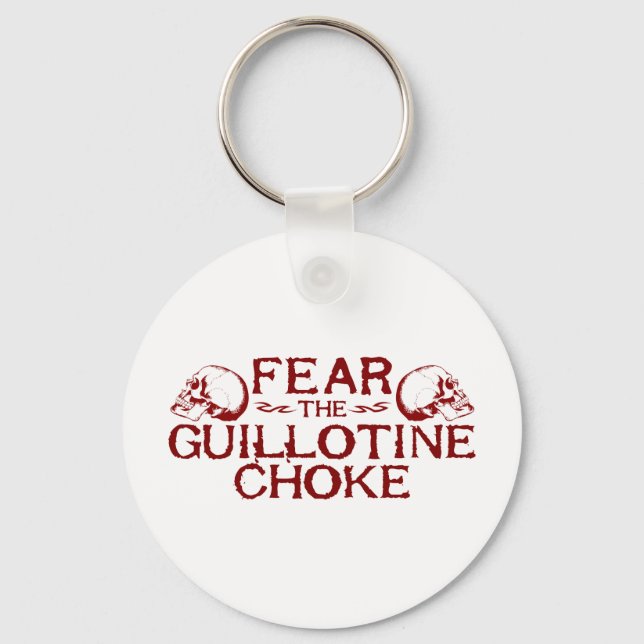 Guillotine Choke Key Ring (Front)