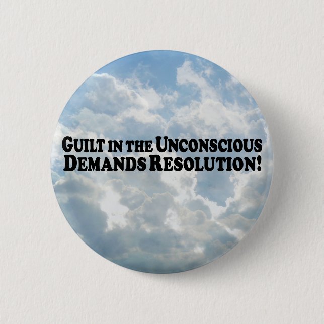 Guilt in the Unconscious - Basic 6 Cm Round Badge (Front)