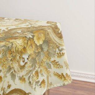 Guilt of Gold – Baroque Large Print Tablecloth