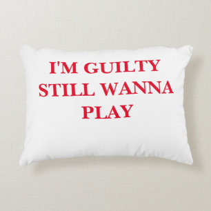 GUILTY Accent Pillow