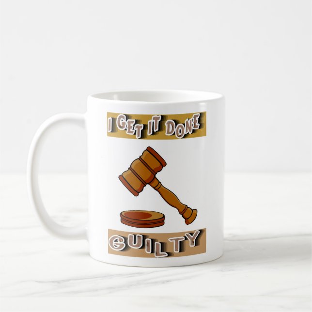 GUILTY COFFEE MUG (Left)