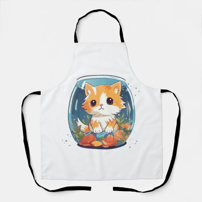 Guilty Kitty Apron (Front)