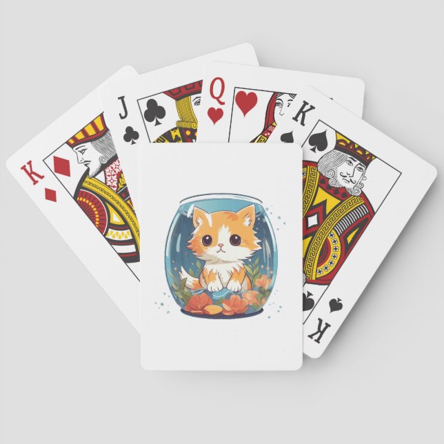 Guilty Kitty Playing Cards (Back)