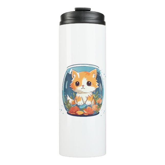 Guilty Kitty Thermal Tumbler (Front)