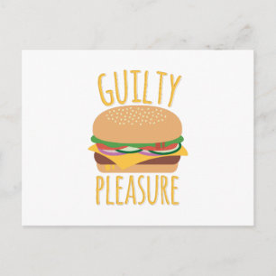 Guilty Pleasure Postcard