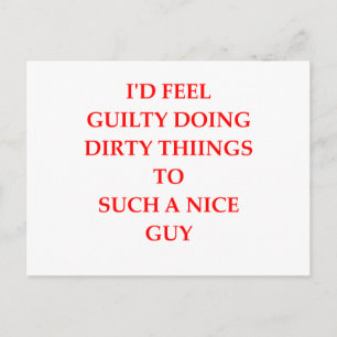GUILTY POSTCARD