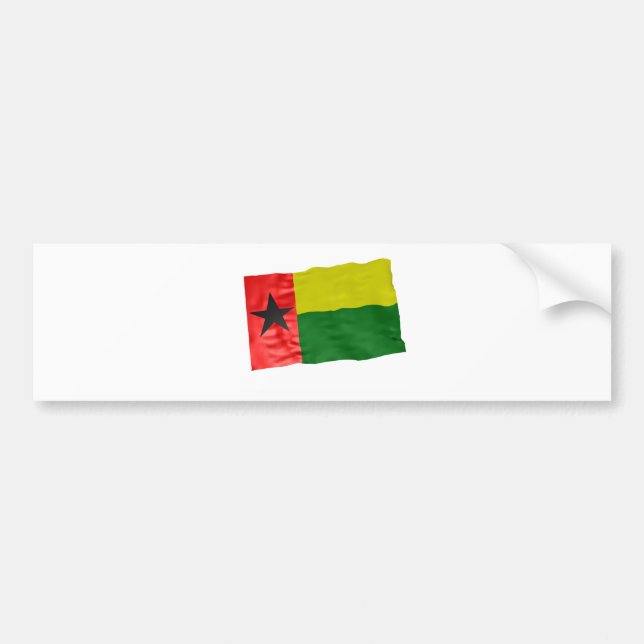 guinea bissau bumper sticker (Front)