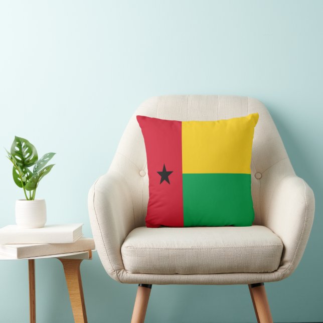 Guinea-Bissau flag Cushion (Chair)
