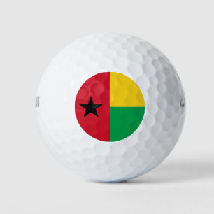 Guinea Bissau Flag Golf Balls