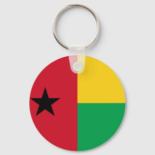 Guinea-Bissau Flag Key Ring