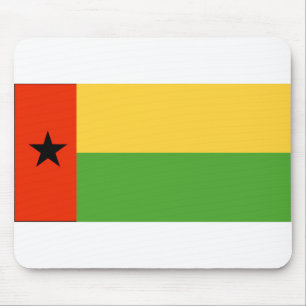 Guinea-Bissau Flag Mousepad