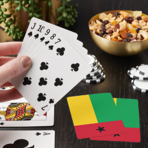 Guinea-Bissau flag Playing Cards