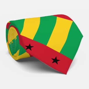 Guinea Bissau Flag Tie