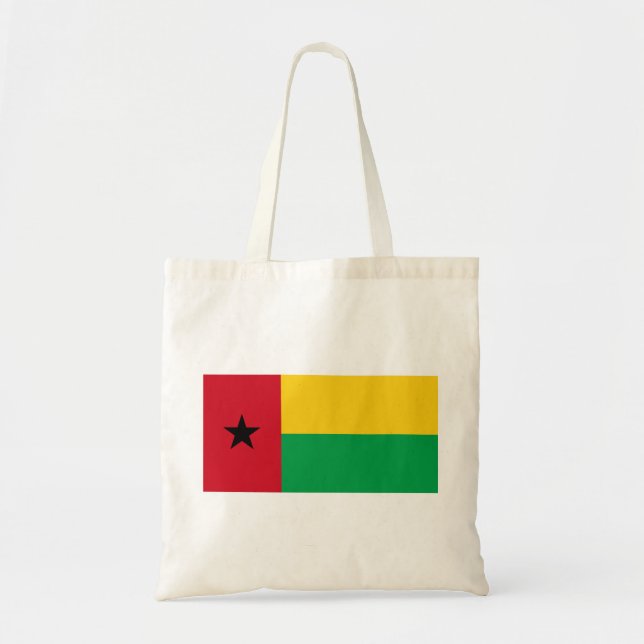 Guinea Bissau Flag Tote Bag (Front)