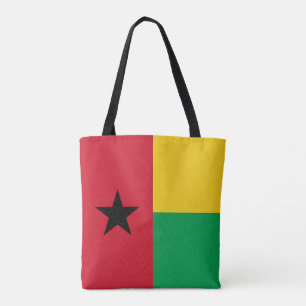 Guinea Bissau Flag Tote Bag