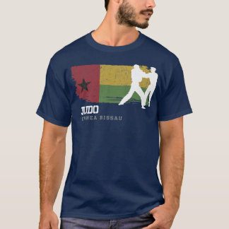 Guinea Bissau Judo Fighter Japanese Martial Arts J T-Shirt