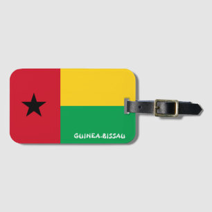 Guinea-Bissau National Flag Patriotic Luggage Tag