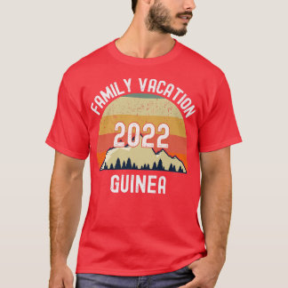 Guinea Family Vacation 2022 Matching T-Shirt
