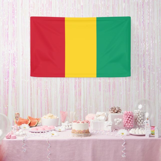 Guinea flag banner (Party)