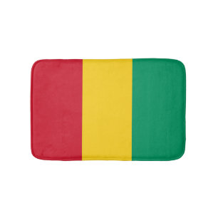 Guinea flag bath mat