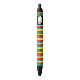 Guinea Flag Cute Patriotic Black Ink Pen