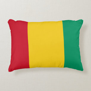Guinea Flag Decorative Cushion