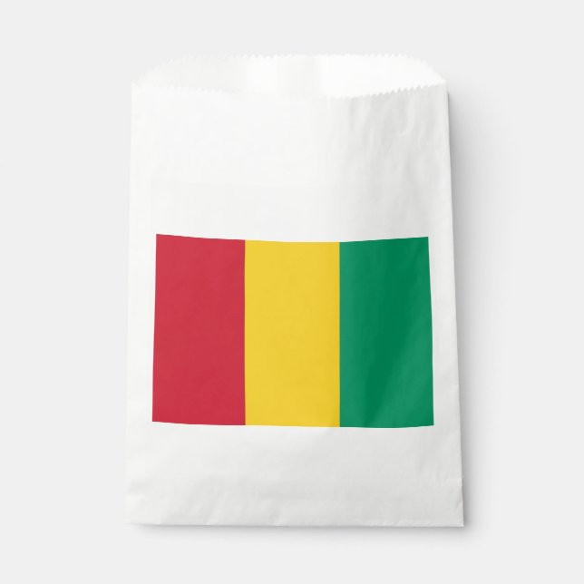 Guinea Flag Favour Bag (Front)