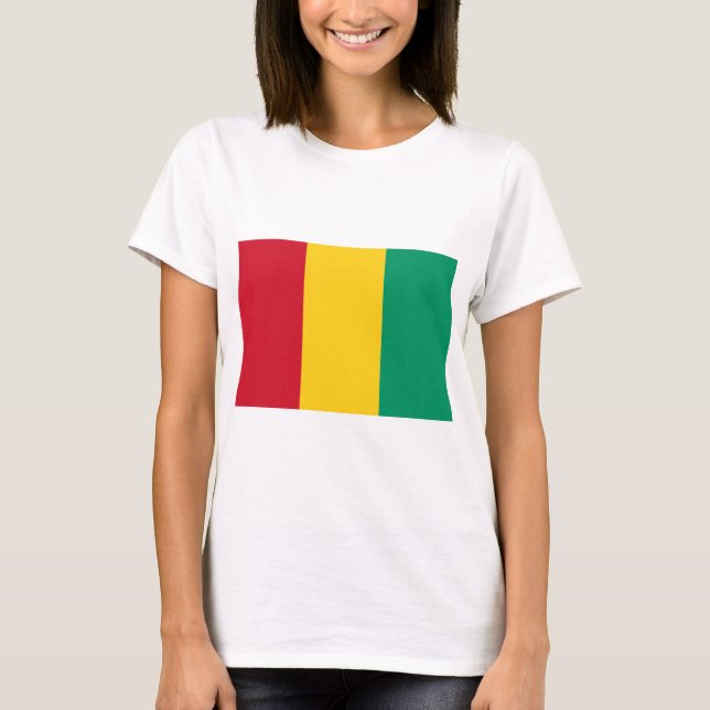 Guinea Flag GN T-Shirt (Front)