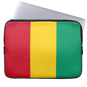 Guinea flag laptop sleeve